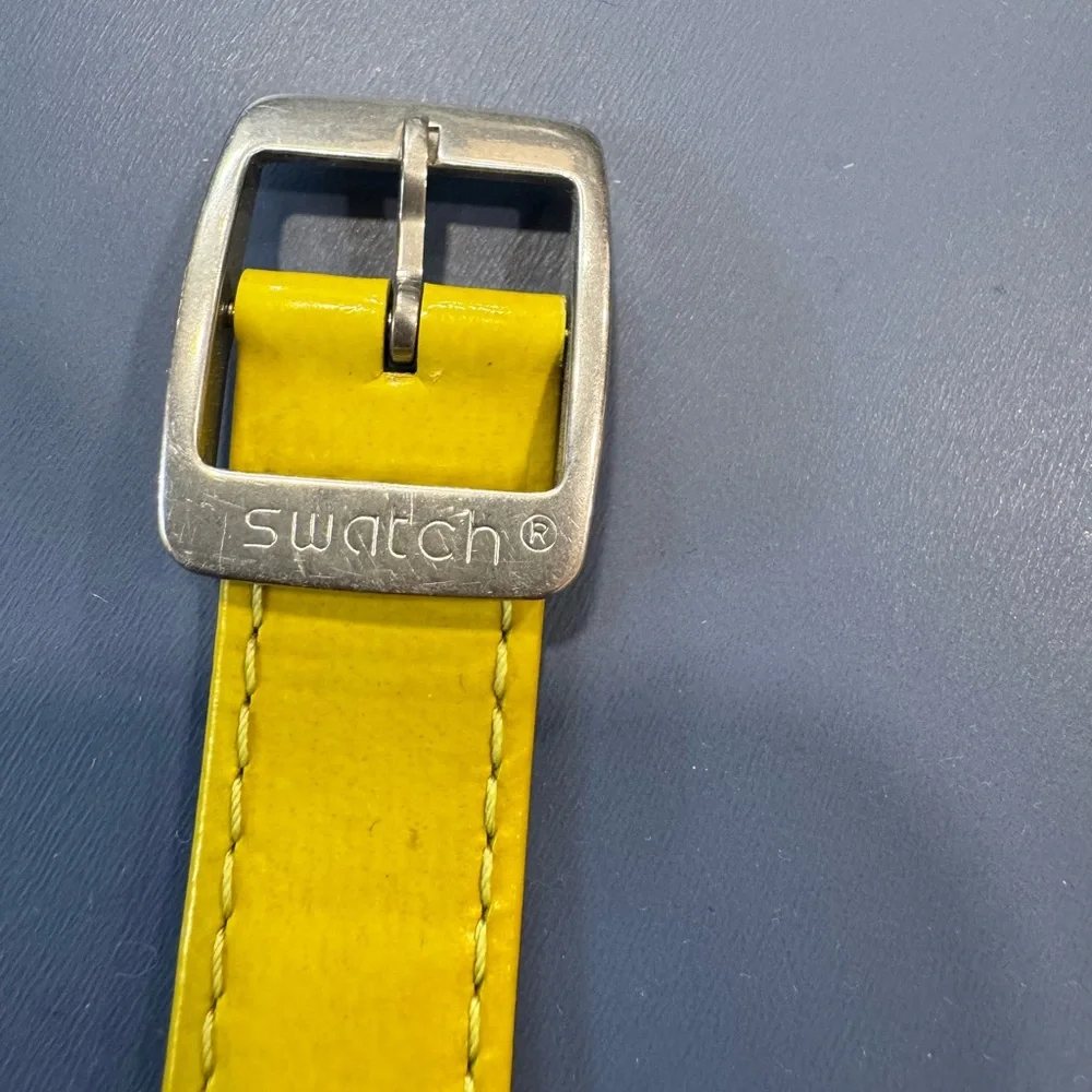 Swatch Watch Pistacchio 1996 Irony Medium Swiss Made Quartz New Battery